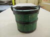 (174) WOODEN ROUND BUCKET (COST $4002) RAC322-G