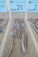 MISCELLANEOUS SURGICAL INSTRUMENTS, 15 PIECES, HAMILTON, 3RD FLOOR, RM216