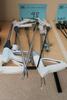 LOT OF MISC ENDOSCOPIC INSTRUMENTS, 10 PIECES, HAMILTON, 3RD FLOOR, RM216