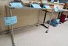 2 X 4 STAINLESS STEEL ROLLING TABLE, HAMILTON, 3RD FLOOR, RM216