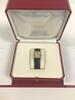 CARTIER RECTANGULAR TANK MECANIQUE WOMEN'S WATCH, 18K, LEATHER STRAP, MODEL: 2027, S/N 896041 - New, With Box, No Papers - 5