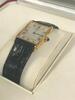 CARTIER RECTANGULAR TANK MECANIQUE WOMEN'S WATCH, 18K, LEATHER STRAP, MODEL: 2027, S/N 896041 - New, With Box, No Papers - 6
