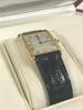 CARTIER RECTANGULAR TANK MECANIQUE WOMEN'S WATCH, 18K, LEATHER STRAP, MODEL: 2027, S/N 896041 - New, With Box, No Papers - 7