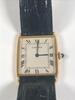 CARTIER RECTANGULAR TANK MECANIQUE WOMEN'S WATCH, 18K, LEATHER STRAP, MODEL: 2027, S/N 896041 - New, With Box, No Papers - 20