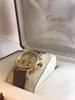 CARTIER QUARTZ WOMEN'S WATCH, 18K, 30M WATER RESISTANT, LEATHER STRAP, MODEL: 1400 0 - New, With Box, No Papers - 6