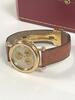 CARTIER QUARTZ WOMEN'S WATCH, 18K, 30M WATER RESISTANT, LEATHER STRAP, MODEL: 1400 0 - New, With Box, No Papers - 8