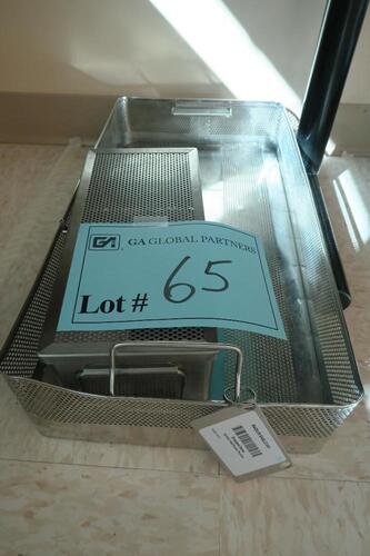 LOT OF 2 STERILIZING/DISINFECTING TRAYS, HAMILTON, 3RD FLOOR, RM216