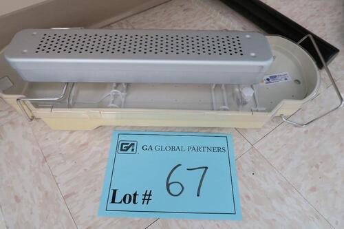 LOT OF 2 STERILIZING/DISINFECTING TRAYS, HAMILTON, 3RD FLOOR, RM216