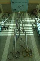 MISC SURGICAL INSTRUMENTS, 15 PIECES, HAMILTON, 3RD FLOOR, RM216