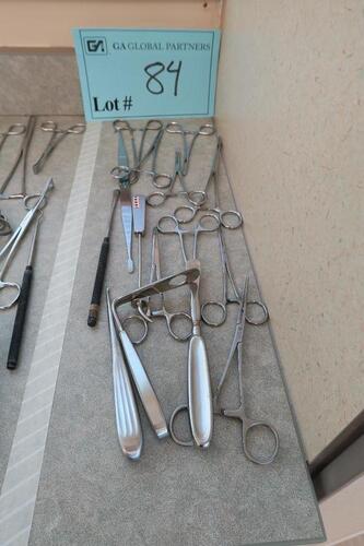 MISC SURGICAL INSTRUMENTS, 15 PIECES, HAMILTON, 3RD FLOOR, RM216