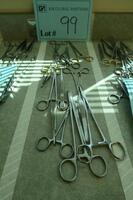 MISC SURGICAL INSTRUMENTS, 15 PIECES, HAMILTON, 3RD FLOOR, RM216