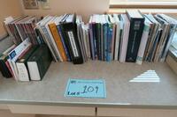 LOT OF BOOKS, TEXT, REFERENCE, GUIDES, PERIODICALS, DVD'S, AS SHOWN, HAMILTON, 3RD FLOOR, RM216