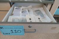 CONTENTS OF DRAWER, MISC SURGICAL INSTRUMENTS, HAMILTON, 3RD FLOOR, RM216