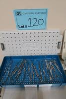 STERILIZATION BOX WITH MISC SURGICAL INSTRUMENTS, HAMILTON, 3RD FLOOR, RM216