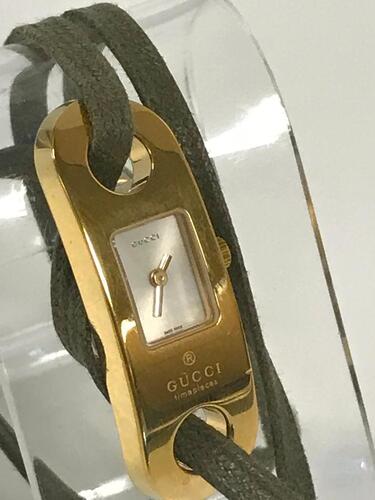 GUCCI WRAP WOMEN'S WATCH, STAINLESS STEEL, 3 ATM, SWISS MADE, MODEL: 6100L - Store Display, With Box, No Papers