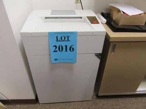 SCHLEICHER 421SC COMMERCIAL PAPER SHREDDER (DELAYED PICK-UP 8-31-18)