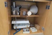 LOT, CONTENTS OF 3 CABINETS, MISC LAB SUPPLIES, HAMILTON, 3RD FLOOR, RM206B