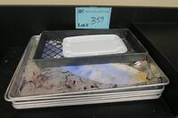 LOT OF 6 SHEET PANS (FOR LAB USE ONLY, N O T FOR FOOD USE), HAMILTON, 3RD FLOOR, RM206