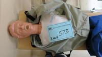 SIMULAID UPPER TORSO WITH HEAD SIMULATOR, IN STORAGE BAG, HAMILTON, 3RD FLOOR, RM208