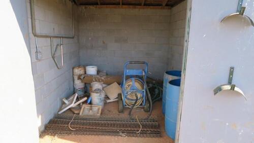 LOT, CONTENTS OF CLOSET, FIELD MAINTENANCE EQUIPMENT, BASES, YARD TOOLS, DRAG SCREED, FIELD CONDITIONER FERTILIZER, WATERING EQUIPMENT, SALT RIVER COM