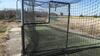 LOT, LARGE BATTING CAGE, PITCHER SAFETY NET, WOODEN NET FRAME, 2 TALL NETS AND FRAMES, SALT RIVER COMPLEX, FLOOR, RM LOWER DIAMOND - 4