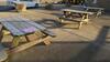 LOT, 4 PICNIC TABLES, EDELEN-HAYDON COMPLEX, FLOOR, RM UPPER DIAMOND