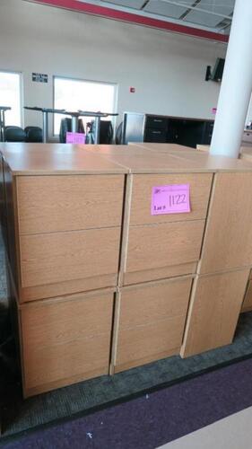 LOT, 12 - 2 DRAWER DORM ROOM NIGHT STAND/DRESSERS, SPALDING, UPPER LEVEL FLOOR, RM MESS HALL