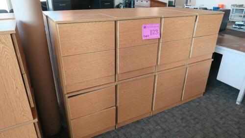 LOT, 16 - 2 DRAWER DORM ROOM NIGHT STAND/DRESSERS , SPALDING, UPPER LEVEL FLOOR, RM MESS HALL