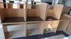 LOT, 7 STUDENT DESKS, SPALDING, UPPER LEVEL FLOOR, RM MESS HALL