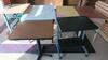 LOT, 6 MISC TABLES, SPALDING, UPPER LEVEL FLOOR, RM MESS HALL