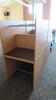 LOT, 8 STUDENT DESKS, SPALDING, UPPER LEVEL FLOOR, RM MESS HALL - 2