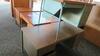 LOT, 5 MISC DESKS, SPALDING, UPPER LEVEL FLOOR, RM MESS HALL - 2