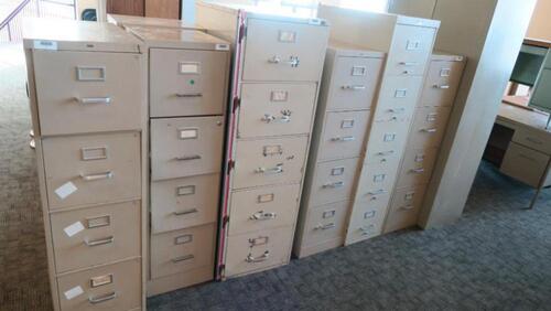 LOT, 7 MISC FILE CABINETS, 1 2 DDOR STTEL STORAGE CABINET, SPALDING, UPPER LEVEL FLOOR, RM MESS HALL