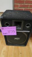 LOT, 2-PEAVEY SPEAKERS 115HC, PEAVEY 400BH MIXER AMP, PEAVEY SPEAKER SP-5TI, PEAVEY XR600C, SHURE SM58 MIC, PV100 MIC, SPALDING, LOWER LEVEL FLOOR, RM STUDENT CENTER