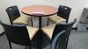 LOT, 3 HI TOP TABLES AND 11 HIGH CHAIRS, SPALDING, LOWER LEVEL FLOOR, RM STUDENT CENTER - 4