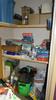 LOT, CONTENTS OF CLOSET, MISC BOARD GAMES, SPORTING GOODS, FRISBEE GOLF, OTHER MISC ITEMS, AS SHOWN, SPALDING, LOWER LEVEL FLOOR, RM STUDENT CENTER - 2