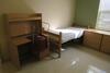 LOT, 4-BUNKABLE BEDS, 4-3DRAWER DRESSERS, 4-STUDENT DESKS WITH BRIDGE & LIGHT, 4-CHAIRS, 4-2 DOOR WARDROBES, DOMINIC DORM, 1ST FLOOR, RM146 & 148 - 5