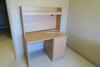 LOT, 2-3 DRAWER DRESSERS, 1-WARDROBE, 1-BOOK CASE, 1-STUDENT DESK WITH BRIDGE AND LIGHT, 2 BAR STOOLS, 1 FRIGIDAIR ELECTRIC RANGE WITH DIGITAL CONTROL - 2