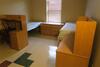 LOT, 2-BUNKABLE BEDS, 2-3DRAWER DRESSERS, 2-STUDENT DESKS WITH BRIDGE & LIGHT, 2-CHAIRS, 2-2 DOOR WARDROBES, DOMINIC DORM, 3RD FLOOR, RM334