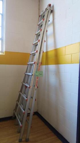 LITTLE GIANT STEP/EXTENSION LADDER, LOURDES, UPPER FLOOR, RM GYM