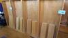 LOT, 4 LARGE DOUBLE SIDED WOODEN BOOK CASES WITH SHELVES IN LIGHT OAK, LOURDES, UPPER FLOOR, RM GYM - 3