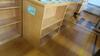 LOT, 2-WOODEN CABINETS IN LIGHT OAK, LOURDES, UPPER FLOOR, RM GYM - 2