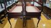 LOT, 4 TABLES IN CHERRY FINISH, LOURDES, UPPER FLOOR, RM GYM - 2