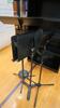 LOT, 1-MIC STAND, 3-MUSIC STANDS, LOURDES, UPPER FLOOR, RM GYM - 3