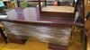 LOT, CHERRY OFFICE FURNITURE, 4-END TABLES, LIBRARY TABLE, DESK, CREDENSA, UNKNOWN PANELS, LOURDES, UPPER FLOOR, RM GYM - 5