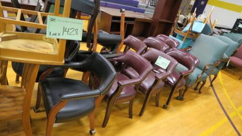 LOT, 2-STOOLS, 29 MISC CHAIRS, AS SHOWN, LOURDES, UPPER FLOOR, RM GYM