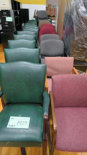 LOT, 37 MISC CHAIRS, AS SHOWN, LOURDES, UPPER FLOOR, RM GYM