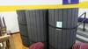 WRESTLING MAT, 7 ROLLS, PURPLE WITH YELLOW STRIPES, LOURDES, UPPER FLOOR, RM GYM - 4