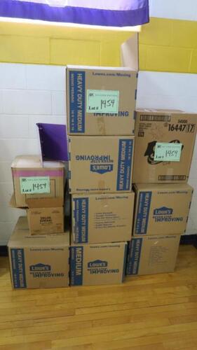 LOT, 10 BOXES OFF NOTEBOOK BINDERS, LOURDES, UPPER FLOOR, RM GYM