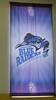 LOT, 13 MID SOUTH CONFERENCE SCHOOL BANNERS, CURRENTLY ON GYM WINDOWS AND WALL, LOURDES, UPPER FLOOR, RM GYM - 3